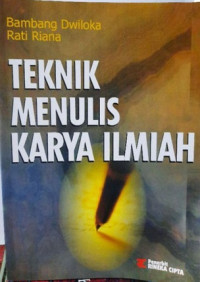 Teknik Menulis Karya Ilmiah